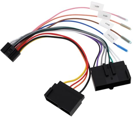 EMSea 16pin Radio Wiring Harness Adapter Compatible with Ford 86-04 Compatible with Mercury 86-20