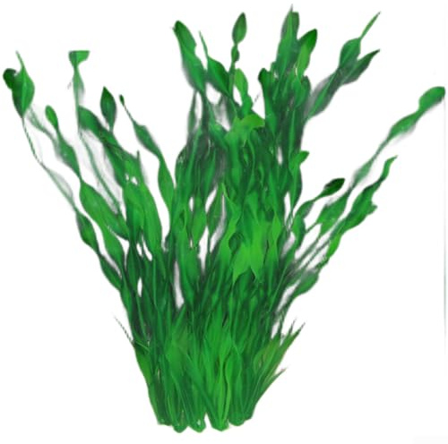Realistische künstliche Aquarium-Pflanzen, einschließlich Spiral-Tang und Wasser-Lotus, zur Verbesserung der visuellen Attraktivität des Aquariums (B)