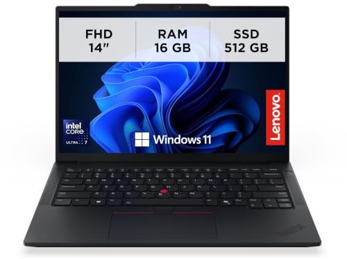 Lenovo ThinkPad E14 Gen 7, Laptop Copilot+ PC 14 WUXGA – Nero Processore Intel Core Ultra 7, RAM DDR5 16GB, SSD 512GB, sicurezza ThinkShield, Windows 11 Pro