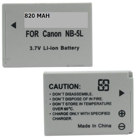 Akku Connect3000 für Canon NB-5L