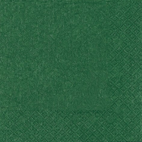20 Servietten Uni dunkelgr?n/Modern Colours/einfarbig/zeitlos 33x33cm