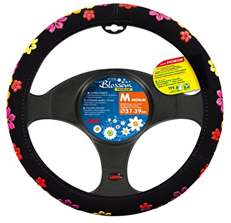 LAMPA 33126 Lenkradbezug Lenkradhülle 37-39cm TPE (thermoplastischer Elastomer) 450g