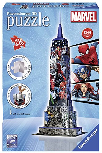 Marvel Empire State Building 3D (Puzzle): Erleben Sie Puzzeln in der 3. Dimension