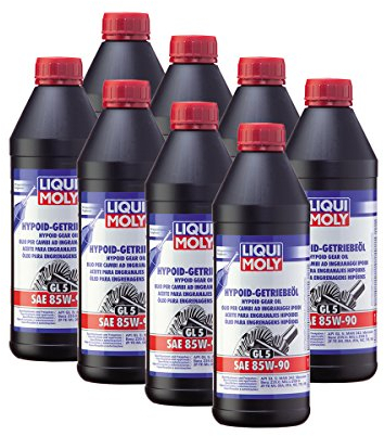 8x LIQUI MOLY 1035 Hypoid-Getriebeöl (GL5) SAE 85W-90 1L
