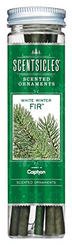 Scentsicles White Winter Fir, Duftstäbchen, frisch geschnittener Tannenduft, weihnachtlicher Raumduft, Duftspender, künstlicher Weihnachtsbaum, Adventskranz, Weihnachtsgesteck, Weihnachten