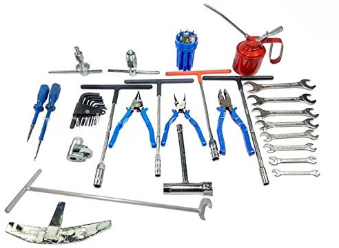 Enfield City County (Vespa Bajaj VBB VLB VNC Workshop Starter Tool Kit Set von 40 Werkzeuge