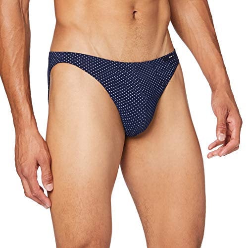 HOM, Homme, Slip Micro Max, Bleu Marine, L