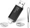 USB C Flash Drive 32gb, 2 in 1 Type C Memory Stick 32gb USB Key Portable Otg Pen Drive for Tablets, New Macbook, Android Smartphones, Samsung, Huawei, Oneplus Etc. (Black)