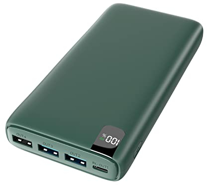 A ADDTOP Batterie Externe 26800mAh 22,5W Powerbank PD USB C Power Bank avec écran LCD numérique pour Smartphone Tablet