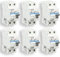 POPP® Interruptor Automático Magnetotérmico Doméstica CURVA C corte 6000A 1P+N 10A,16A,20A,25A,32A,40A 63A Pack 6,12 (Pack 6, 32A)