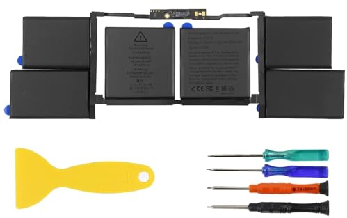ANTIEE Batería de Repuesto A2141 A2113 para MacBook Pro de 16 Pulgadas (versión 2019 2020) EMC 3347 MVVL2 MVVL2LL/A MVVM2LL/A MVVJ2 MVVJ2LL/A MVVK2 MVVK2LL/A 11,36 V 99,8 WH 8 WH 790 mAh