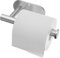 Toilettenpapierhalter Selbstklebend & Wandmontage Mit Schrauben, 304 Edelstahl Klopapierhalter, Lange Gehalten Starke Adhäsion Rollenhalter für Toilette Badezimmer Hotel (Silber)