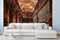 Vlies Fototapete LEERE BIBLIOTHEK 375 x 250 cm (inkl. Kleister) - Vlies Tapete, Wandtapete, Wandbilder - Tapete für Wohnzimmer Schlafzimmer, Büro, Küche - Montagefertig
