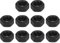 QUARKZMAN 7/16-20 Sechskant Muttern Karbonstahl Grad 8.8 Schwarz Oxide Sechseck Muttern für Schraube Bolzen Pack von 10