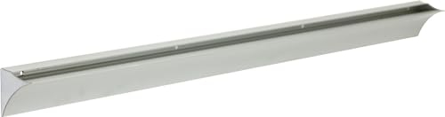 ib style® Klemmleiste für Regalböden | belastbarbar bis 25kg | einfache Montage | 600 mm | Silber