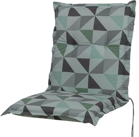 Sun Garden Auflage Niederlehner Rügen 40520-203 grün-grau Grafik 95x47x8 cm
