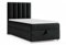 Best For Home Trinity K10 EinzelBett | Boxspringbett 80x200 mit Bonell Federkernmatratze 80x200 | MatratzenTopper 80x200 | Bett mit Matratze | Bett mit Stauraum