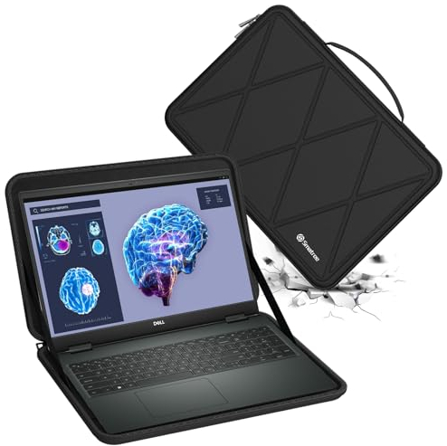 Smatree Funda Protectora rígida de EVA Compatible con portátil DELL Precision 7680/7670 de 16 Pulgadas, para DELL Precision Workstation Laptop Slim y antigolpes (X8287)