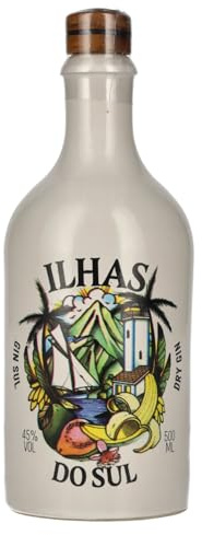 Gin Sul Ilhas Do Sul Dry Edição Especial 2022 45% Vol. 0,5l