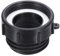 PATIKIL IBC Tote Adapter, 2 Fine Female to S60x6 2 Coarse Male Thread, 275-330 Gallon Water Tank Drain Adapter Garden Water Hose Connector, Black
