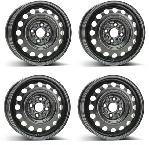 4x Alcar Llantas de acero 4-4940 4.5Jx14 ET39 4x100 compatible con Peugeot 107