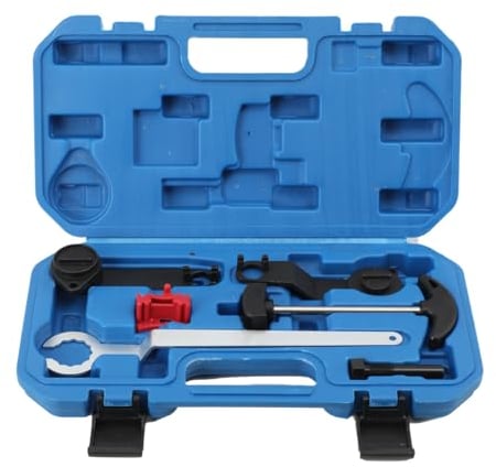 YILIKISS Zahnriemen Werkzeug, Nockenwellenwerkzeuge, Motoreinstellwerkzeug Satz 1.2 1.4 TSI Kompatibel mit VAG VW Golf VII Audi A3 Seat MII Ibiza Leon III Skoda Octavia