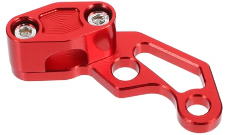 LALADEFIEE Kabel Klammer Für Motorrad Bremsleitung Befestigung Clip Bremszugklemme Motorradbremszugklemmen Aluminiumlegierung Lochleitungsklemme