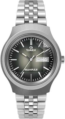 Timex Herren Analog Quarz Armbanduhr Q Reissue Dégradé