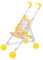 Puppenwagen Faltbarer Puppenbuggy Höhenverstellbar Kinderwagen Spielzeug Zusammenklappbar Kinder Puppenwagen Mit Gepolsterten Griffen Puppenbuggy Mit Verstellbarem Gurt Babyspielzeug