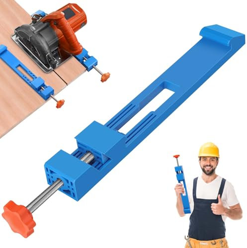 Guida di base per macchine da taglio regolabile,Guida di base stabile per seghe circolari,Guida per il taglio del legno di precisione,morsetto di posizionamento per la lavorazione professionale del