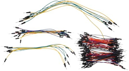 HONMEET 130pcs Breadboard Jumper Wire Kit Electrical Wire for Household Circuit Boards Electronic Projects for Power Supply Modules and DIY Experiments