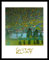Gustav Klimt Unterach am Attersee Poster Bild Kunstdruck im Alurahmen schwarz 30x24cm