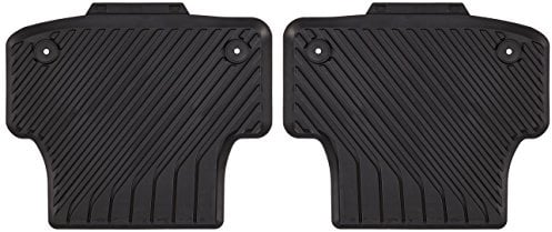 Audi 8V5061512041 Allwetterfußmatten Hinten Schwarz, 2 Stück