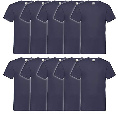 Fruit of the Loom Men's Valueweight V-Neck Tee T-Shirt