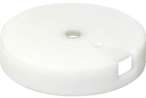QuickClick Basisteil zum Anschrauben ø 30 mm, Höhe 7 mm, Kunststoff weiß