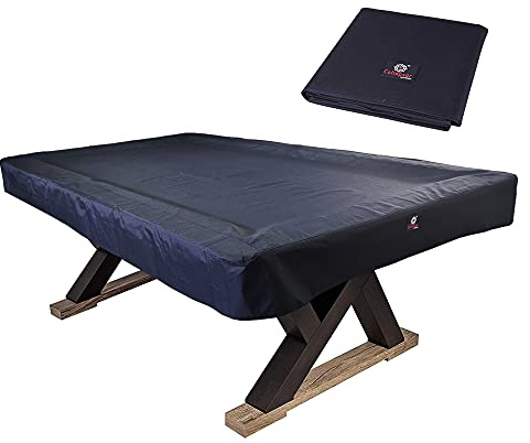 Billardtisch-Abdeckung, strapazierfähig, 600D Polyester, Canvas, 7 Farben erhältlich, schwarz, 7-Foot