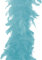 KarnevalsTeufel.de Federboa einfarbig (Pastell-Blau)