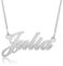 Grand Made Collana da Donna Personalizzata con Nome Collana in Argento 925 Collana Infinity Regali per la festa della mamma Natale San Valentino
