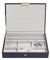 Stackers Pebble Navy Classic Medium Jewellery Box Lid