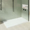KOES - Plato de Ducha de Resina Modelo OBI – 90x110 – Blanco RAL 9003