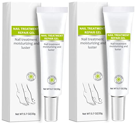 2PCS Nail Repair Gel, Fungal Nail Nail Repair Gel, Toe Instant 7 Days Beauty Gel, Toenail; Nourish Under the Nail, for Damaged Nail