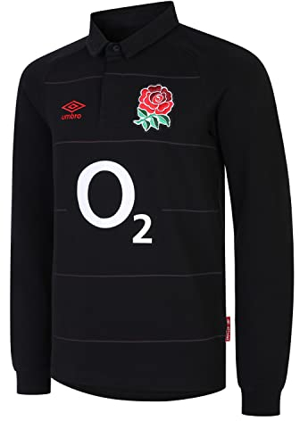 Umbro Unisex England Alternate Classic Jersey Ls Jnr Alternatives Trikot/Set, Offizielles Lizenzprodukt, M