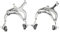TEKTRO 900C Road Calipers Brake Set Dual Pivot 72-92 mm d Mount, Silber, MH2649