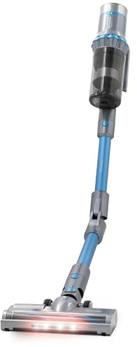 TechniSat TECHNIMAX AS 7 Aspirateur sans Fil (Batterie, jusqu'à 60 Min, Puissance d'aspiration 26000Pa, Moteur sans Balai, Tube d'aspiration en Aluminium Pliable, Fonction d'essuyage, réservoir d'eau