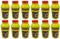 AC - Pack de 12 Deshollinadores concentrado - Apto para la Hoguera de hogar, estufas de leña y carbón, calderas gas-oil - 1 bote para cada 200 kg de combustible