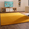 Steffensmeier Gabbeh Teppich Nomade | Wolle (Schurwolle), Gelb, Größe: 190x290 cm Kurzflor Teppich für Wohnzimmer, Flur, Ethno Look