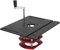 INCRA Mast R Lift-II Router Lift Kit Dede Elevación de Enrutador de Elevación Manual de Aleación de Aluminio 240 X 200 Mm, Carpintería de Alta Precisión (Black)