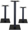 ZStyle Table Basse en Métal - Pied Central Carré - Pour Restaurants Bistrot - Intérieur/Extérieur (Z744 : L 45 x P 45 x H 73 cm)