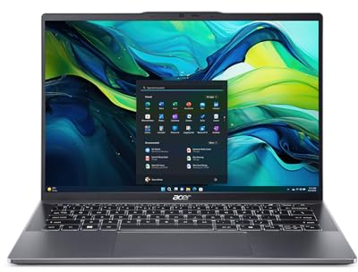 Acer Laptop Swift Go 14 | Pantalla táctil de 14 pulgadas 1920 x 1200 | Desbloquea experiencias de IA | Procesador AMD Ryzen 7 8845HS Octa-Core Ryzen AI | LPDDR5X de 16 GB | SSD PCIe Gen 4 de 1 TB |