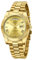 NIBOSI Montre analogique à quartz pour homme - En acier inoxydable - Étanche - Style décontracté - Avec affichage du jour et de la date, Or 1, Classique